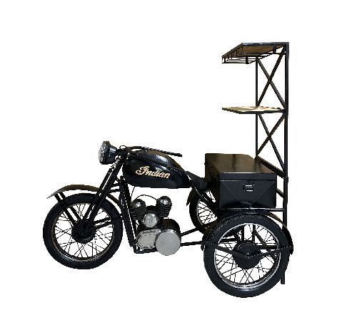 Comptoir bar moto industriel