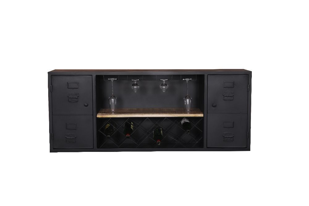Meuble haut industriel en metal