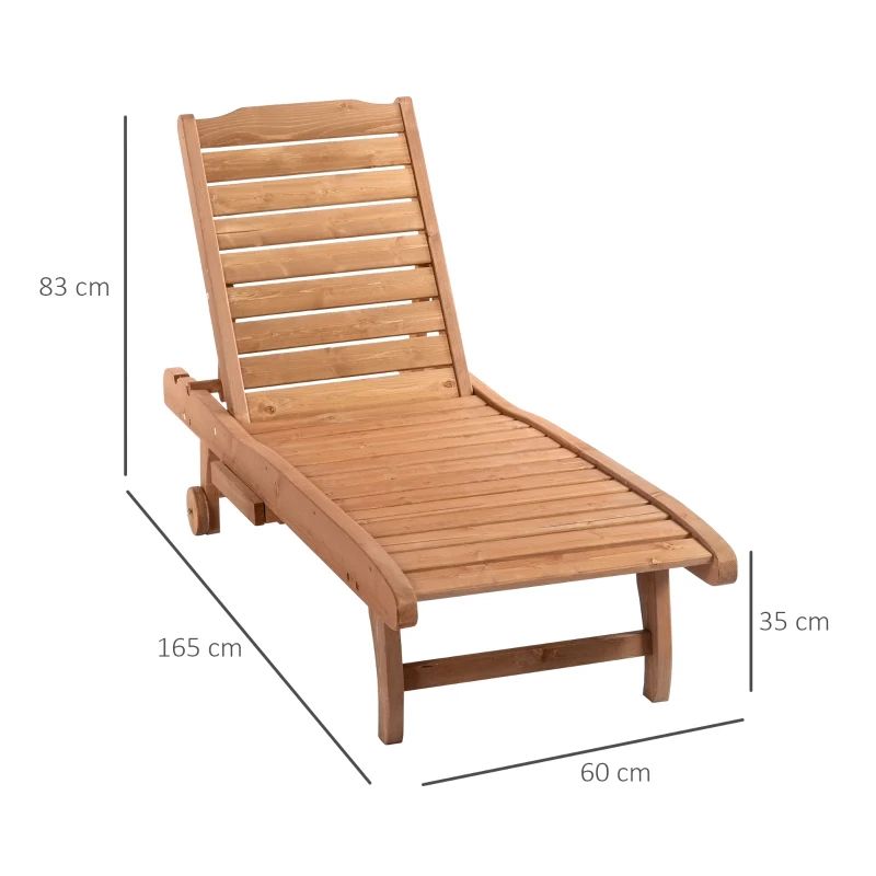 Bain de soleil transat style colonial dossier réglable 3 positions roulettes / neuf destock