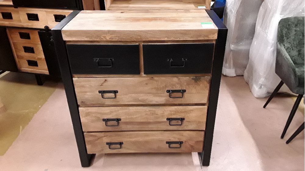 Commode manguier 3t naturel 90*40*100