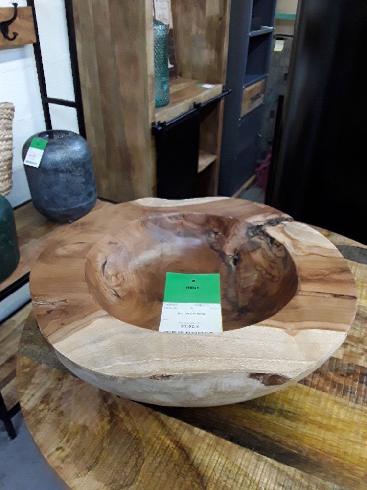 Bol 30 cm bois