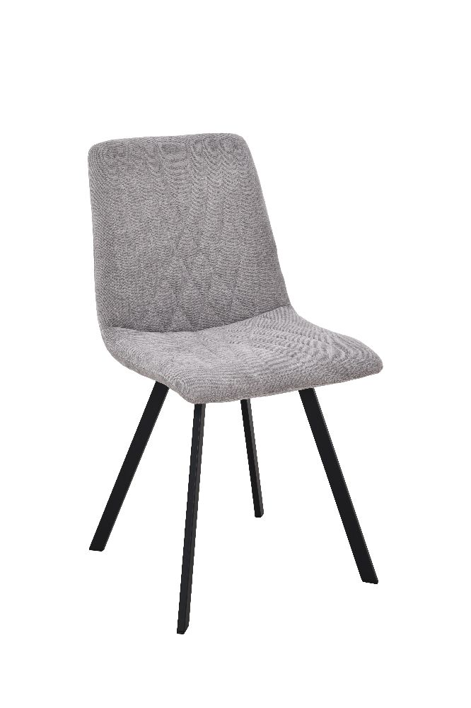 Chaise maid tissu maloy 11 gris 45*55*88*50