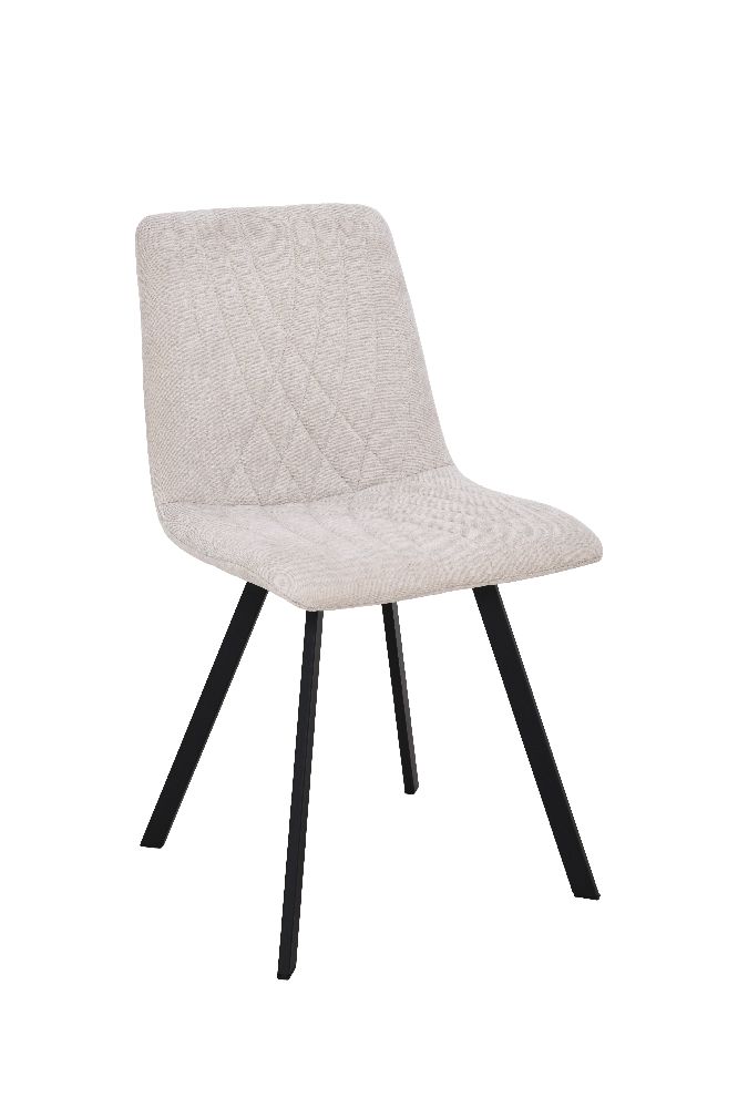 Chaise maid tissu maloy 24 beige 45*55*88*50