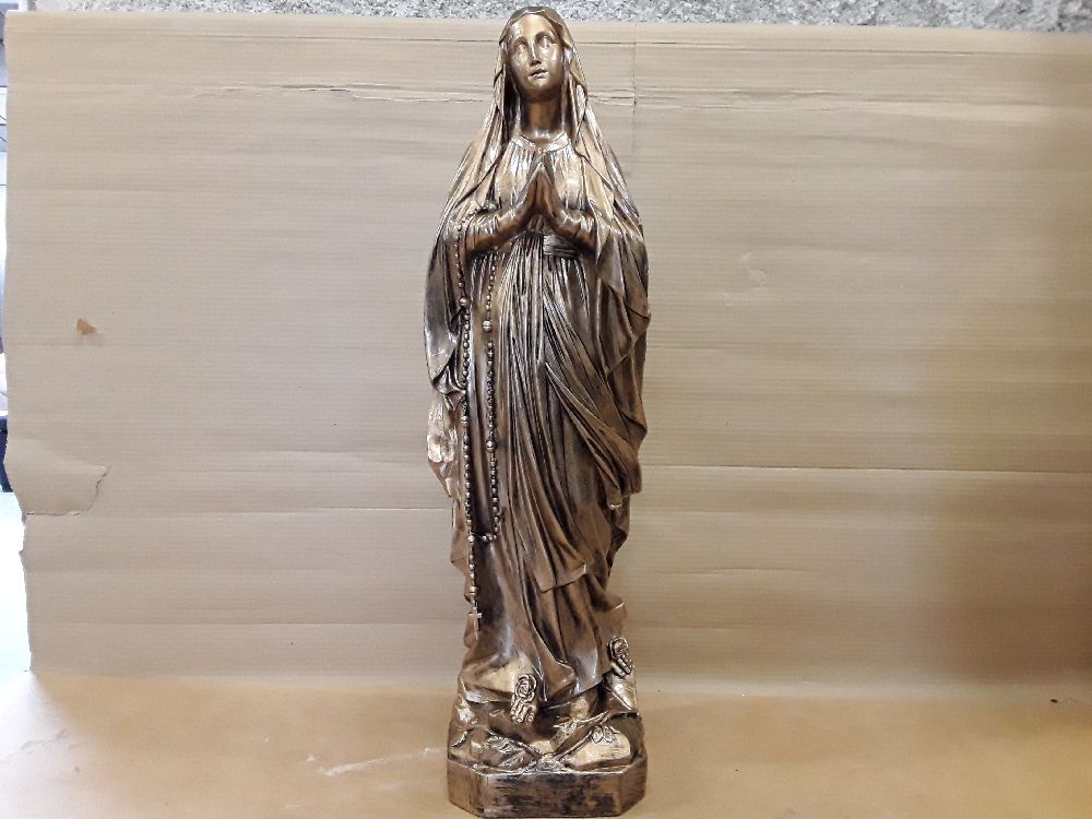 Statue religieuse 1m doré