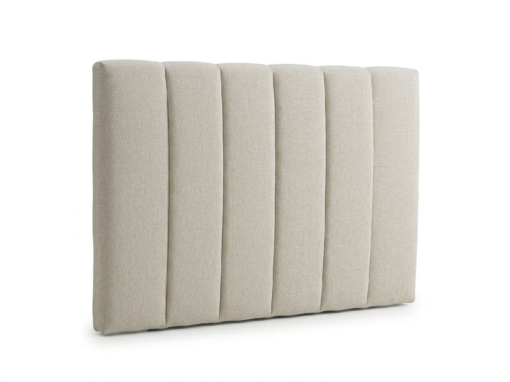 Tete de lit 140cm beige / gris / anthracite
