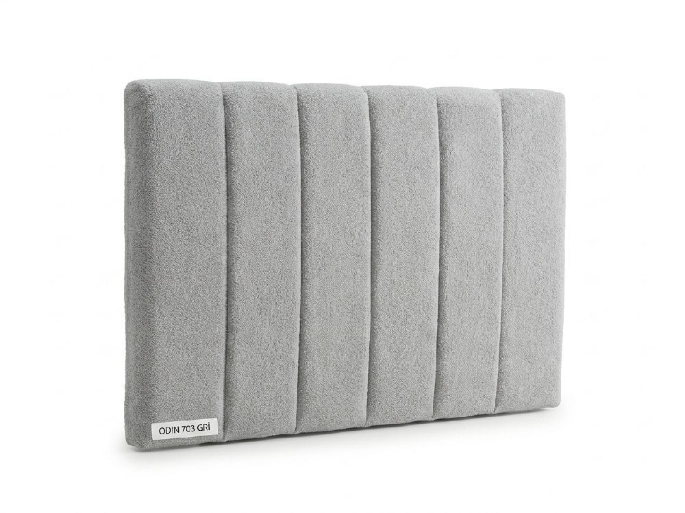 Tete de lit 160 cm beige / gris / anthracite