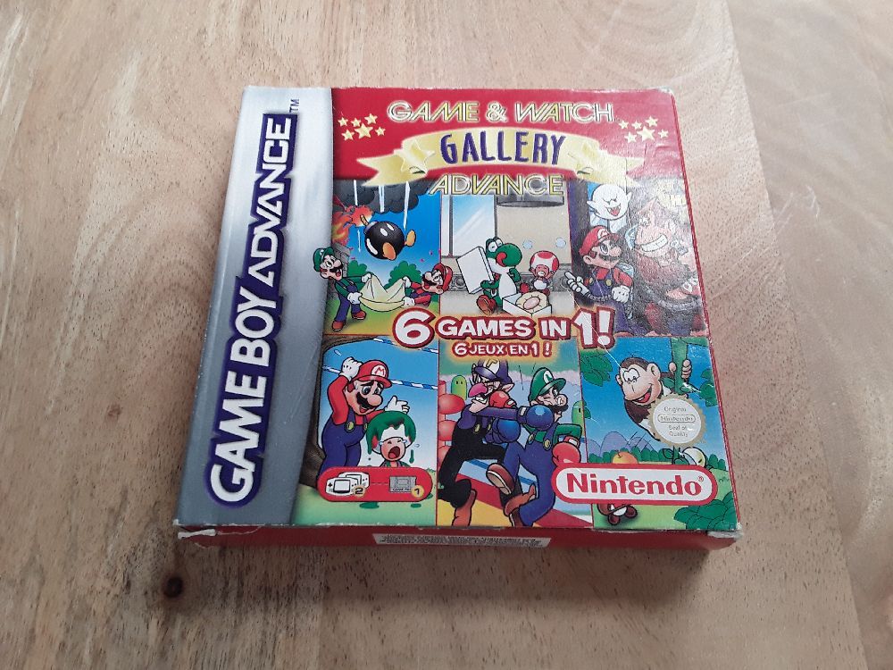 Game & watch gallery gba complet