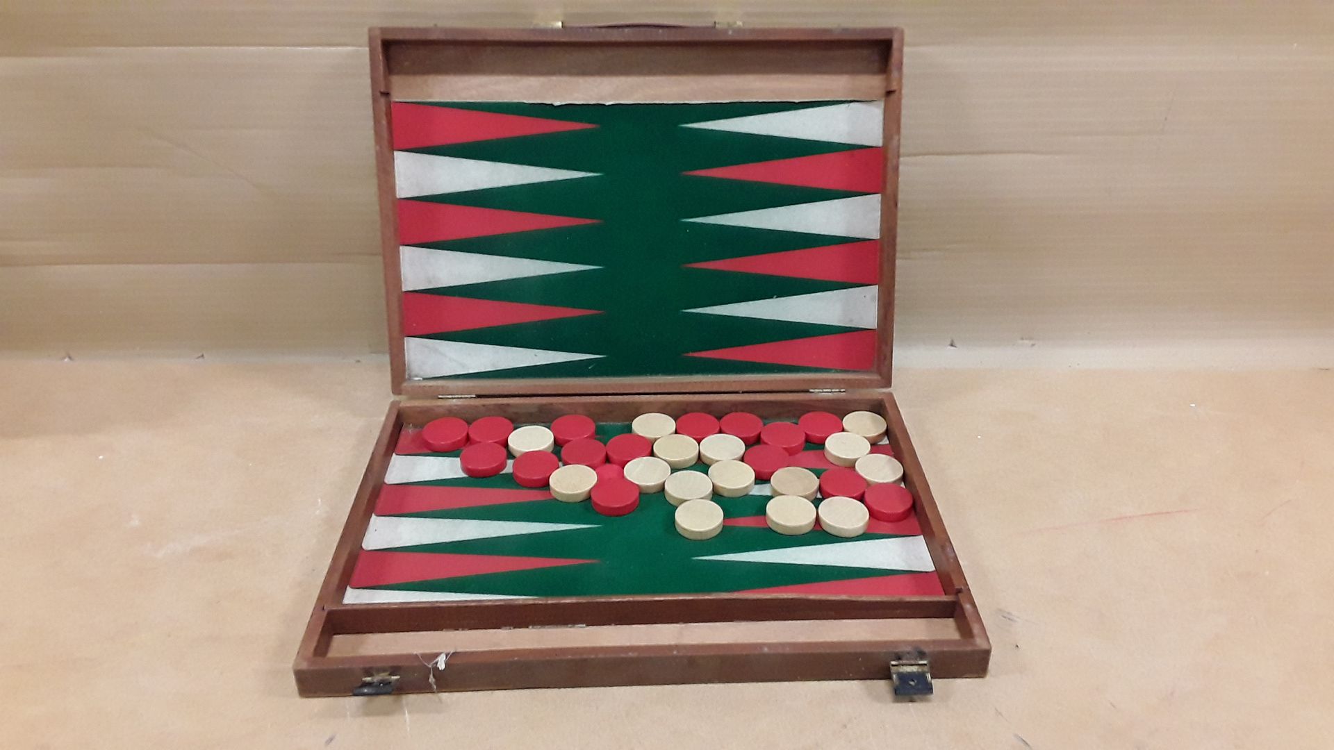 Jeu backgammon ancien
