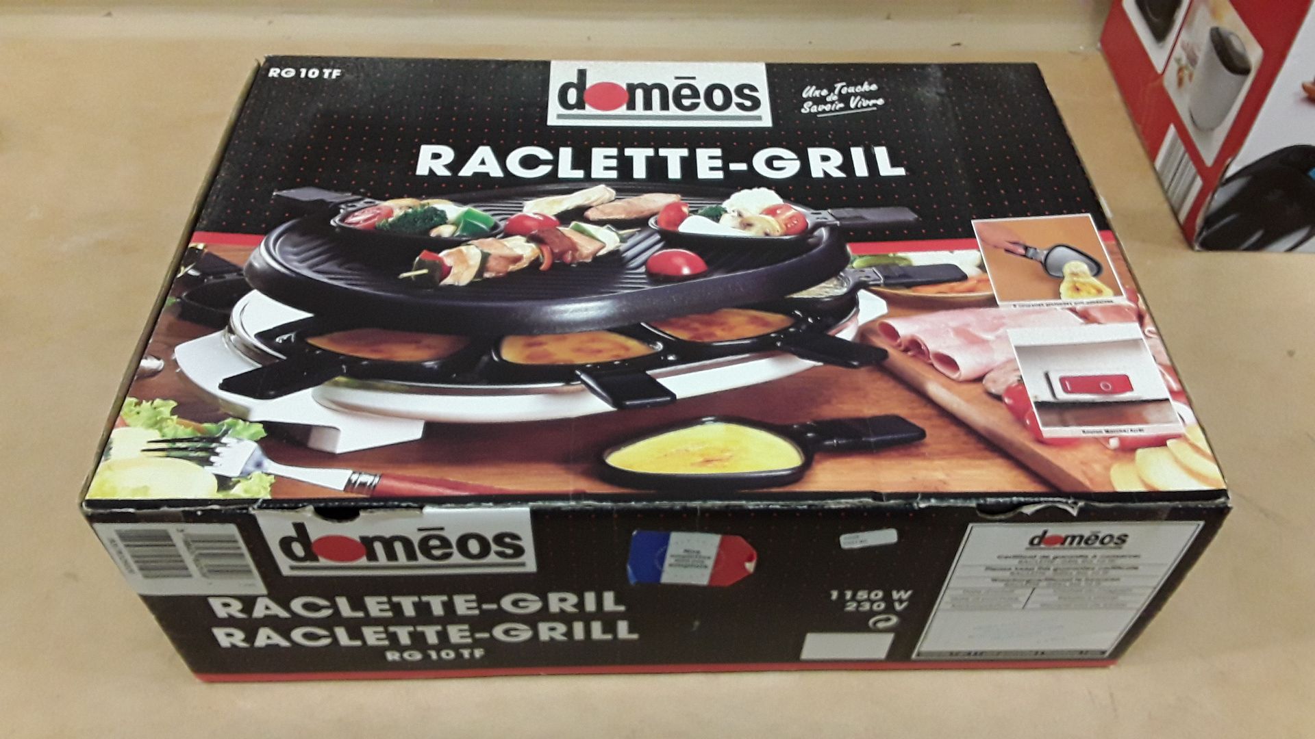 Appareil à raclette