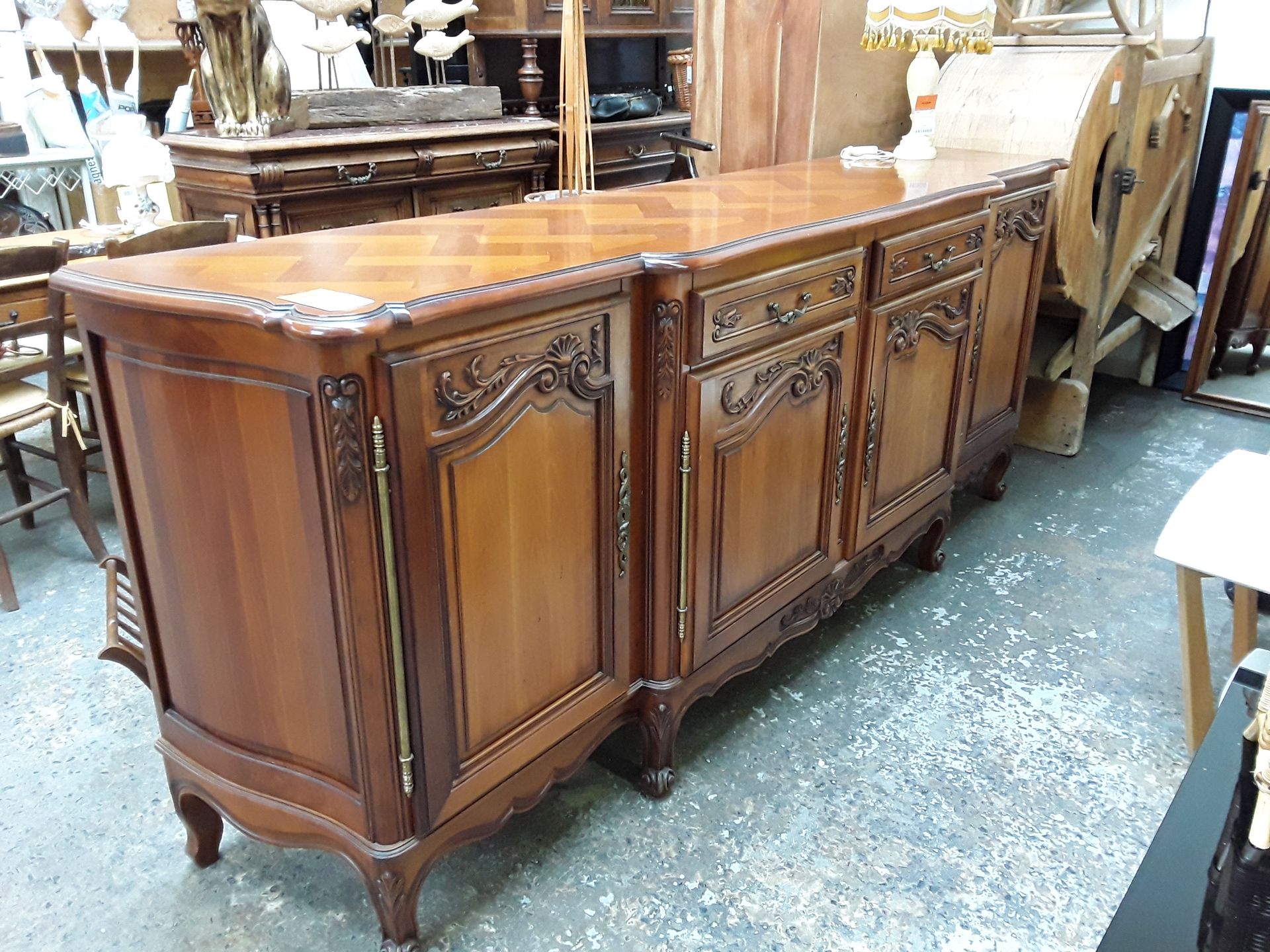 Enfilade merisier