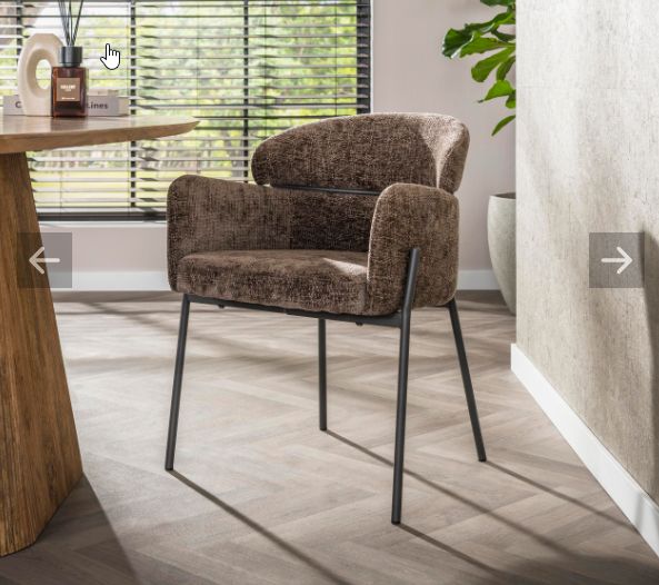 Fauteuil curva taupe / fin de serie